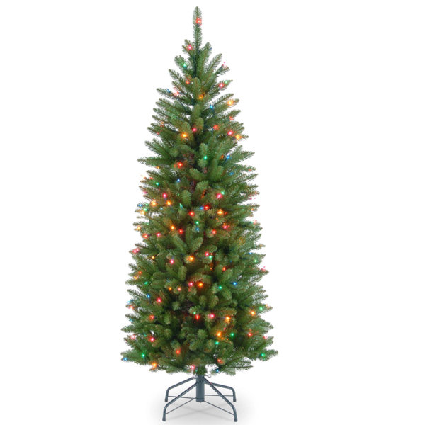 Charlton Home® Kingswood Fir Slender Green Artificial Christmas Tree